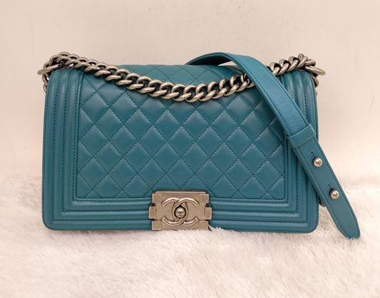 Chanel Boy 25 Lamb Toscha RHW #19
