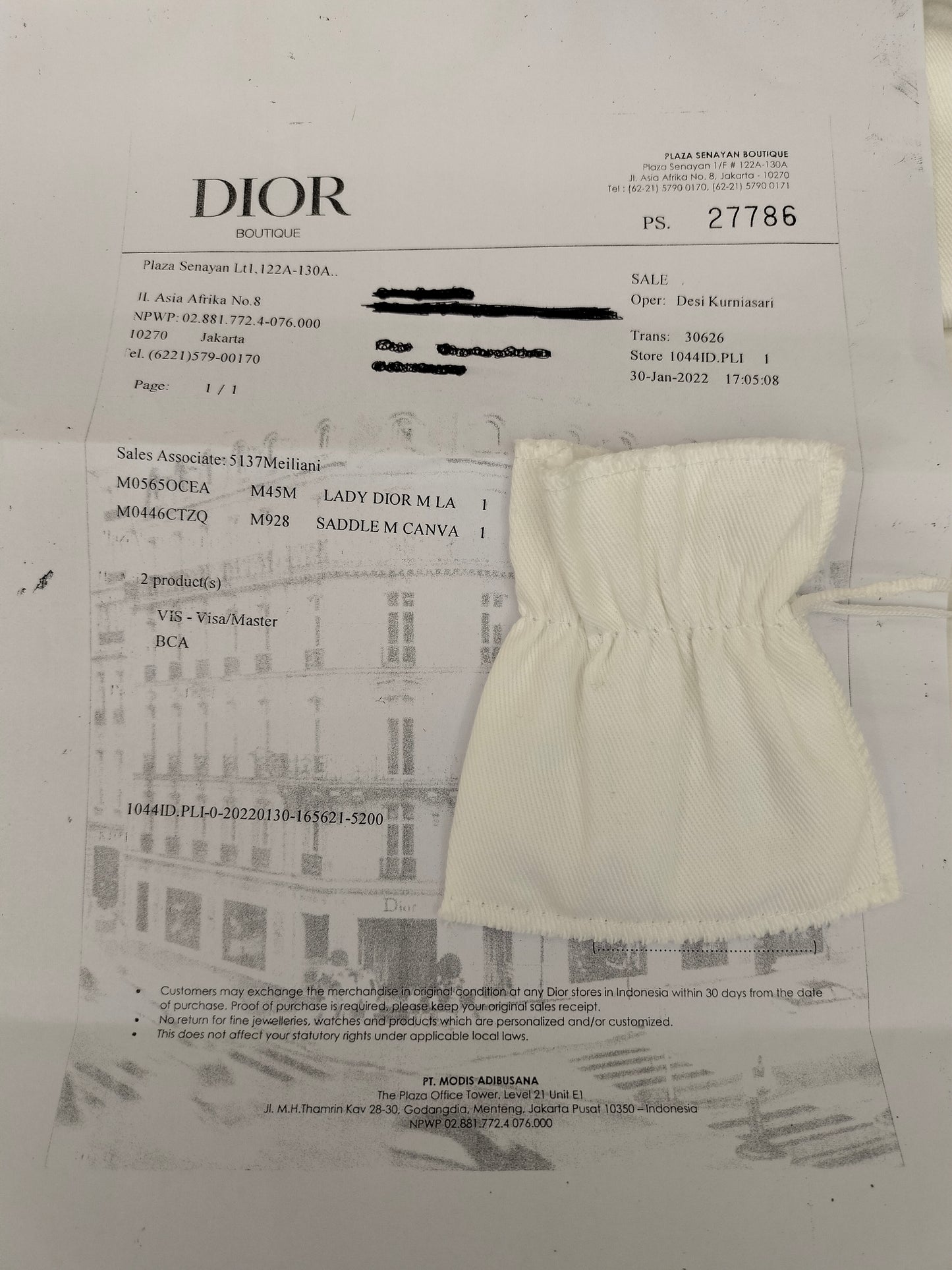 *NBU* Lady Dior Medium Lamb Taupe Enamel Charm GHW