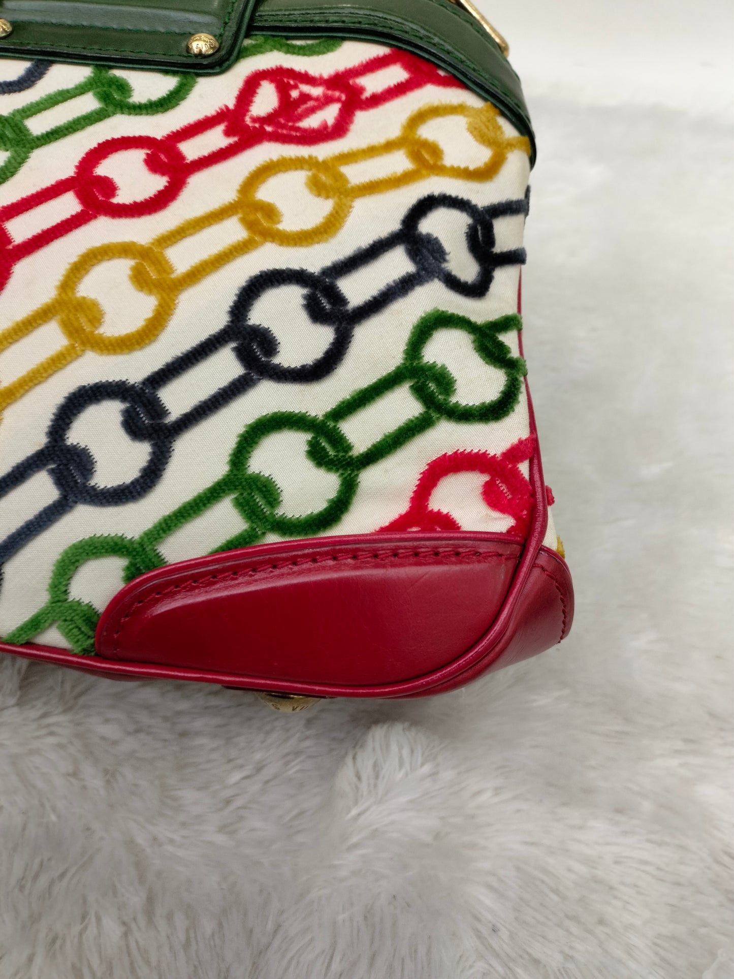 LV Mini Linda Charms Velvet Chains Multicolour 2006