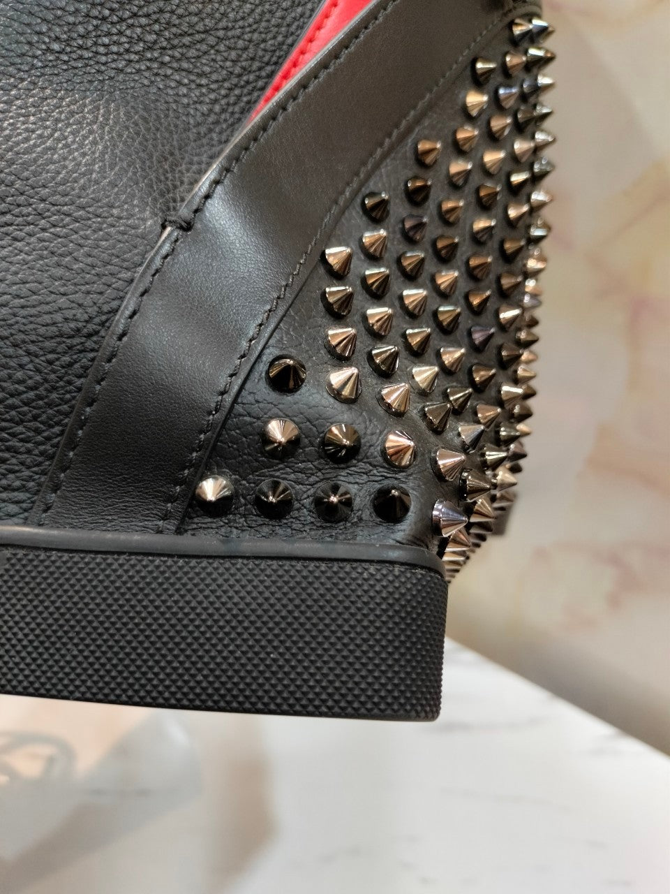 Christian Louboutin Explorer Spike Backpack Black Stud