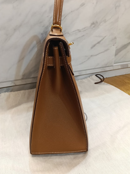 K32 Epsom Sellier Gold GHW #Q square