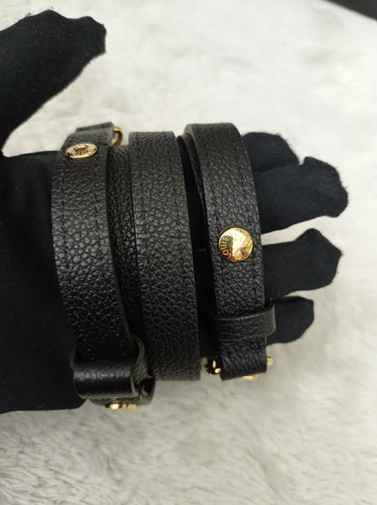 LV Neo Noe MM Monogram Empreinte Noir Creme 2022 (CHIP)