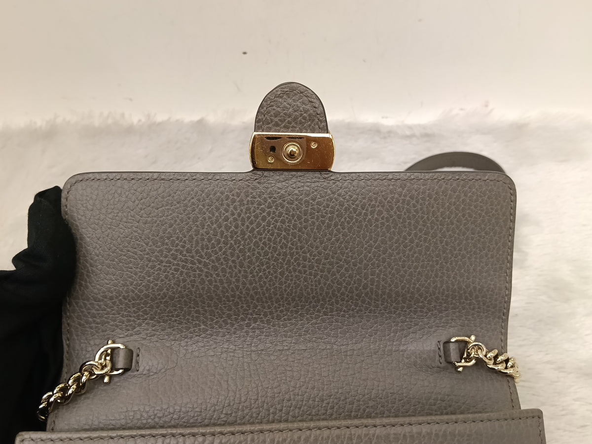 Gucci WOC Interlocking Grey GHW 2019