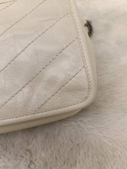 YsL Niki Baby Calfskin Ivory RHW 2022