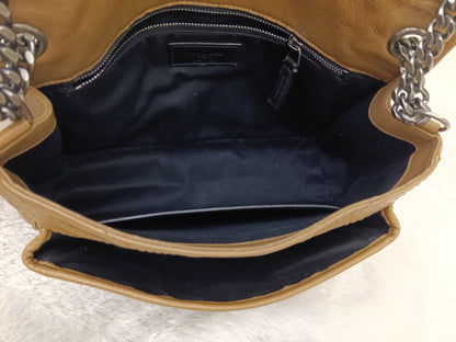 YsL Niki Medium Calfskin Dark Beige RHW 2020