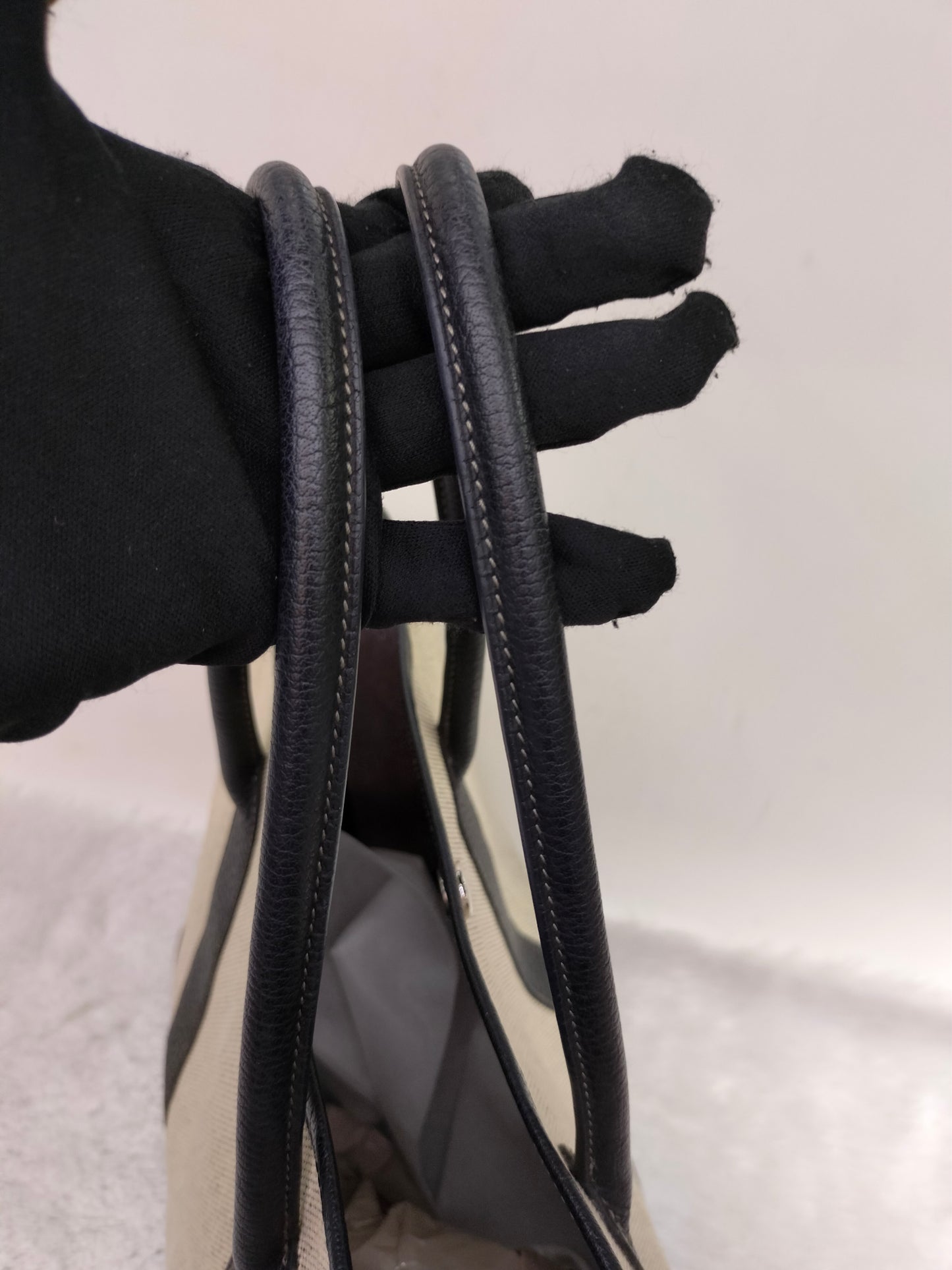 Garden Party 36 Toile Negonda Beige Black #N square