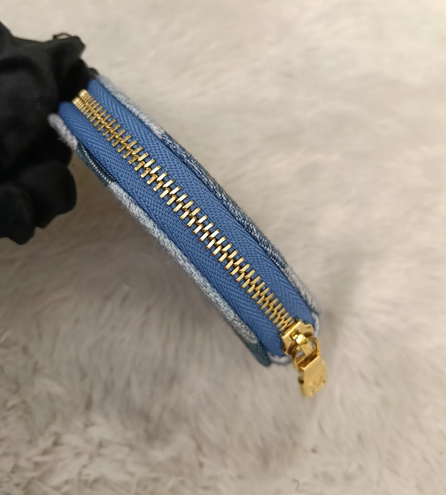 LV Multi Pochette Accessories Monogram Denim Blue Rouge 2019