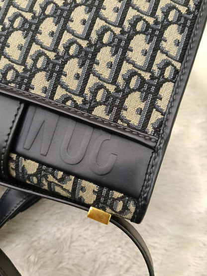 Dior Montaigne 30 Oblique Navy GHW 2022