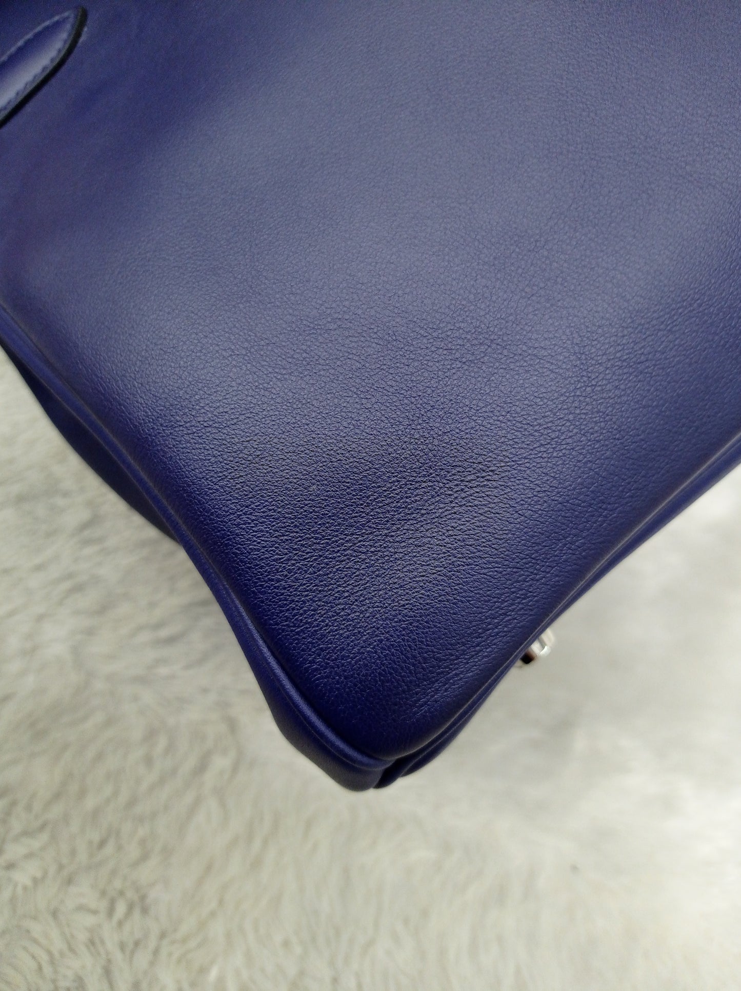 B30 Tressage Swift Epsom Bleu Encre Bleu Du Nord PHW #D