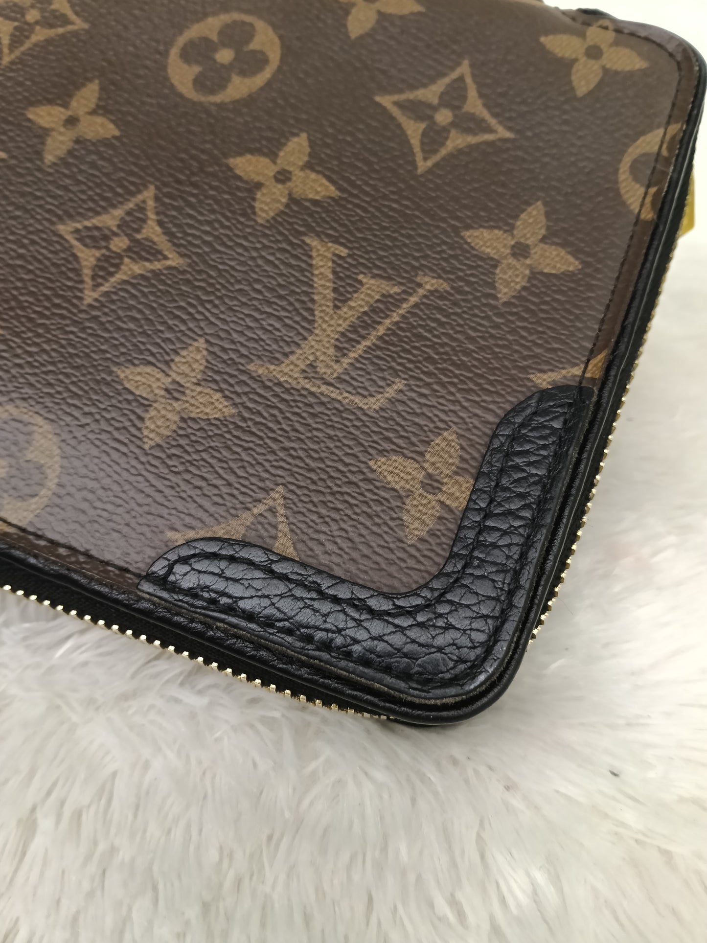LV Zippy Retiro Organizer Wallet Monogram Noir