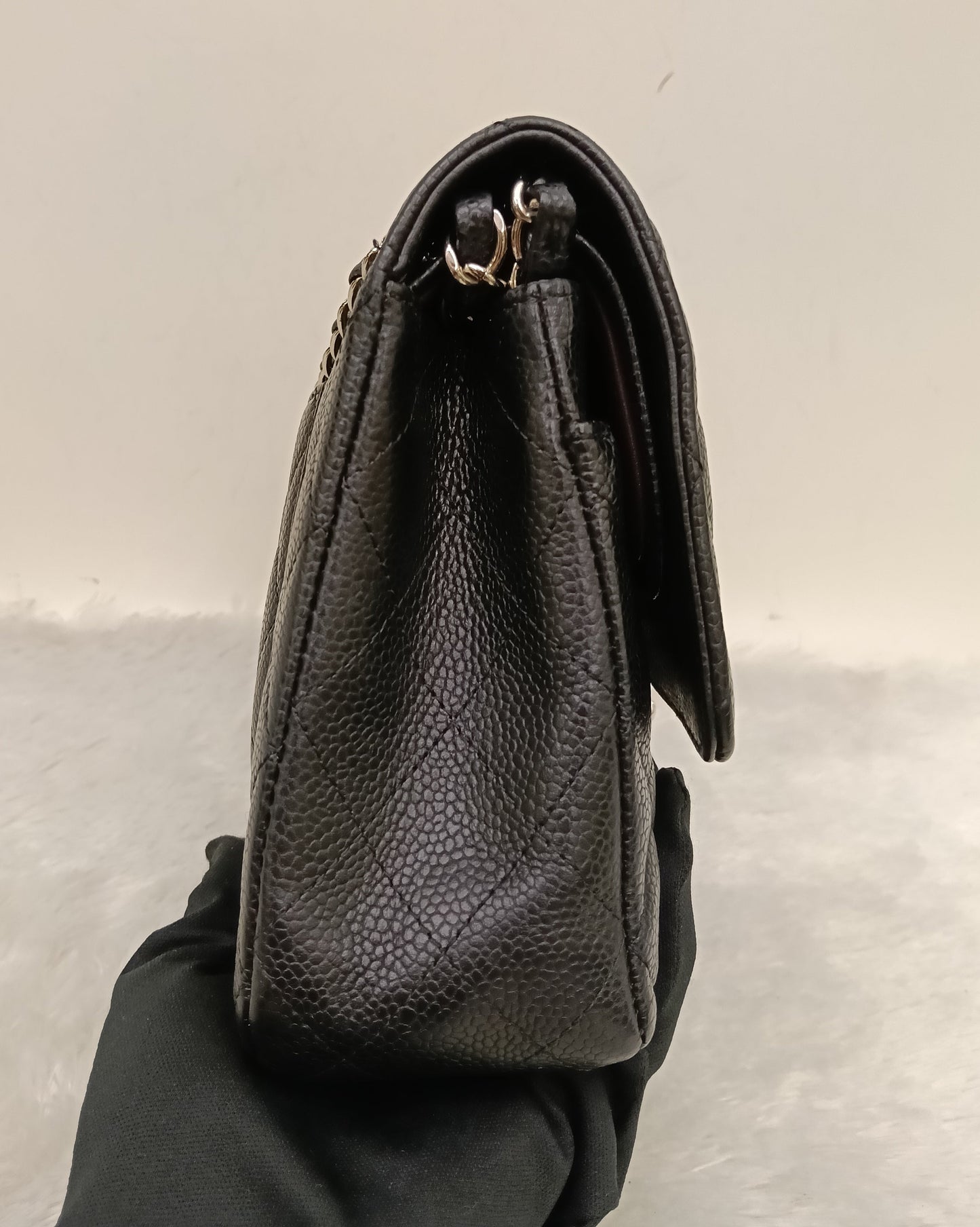 Chanel Medium Caviar Black SHW DF #21