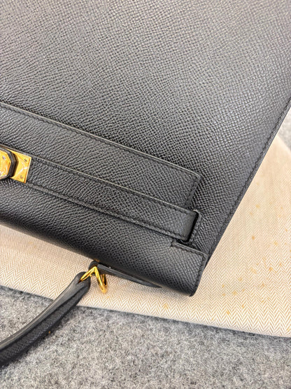 K32 Epsom Sellier Black GHW #A