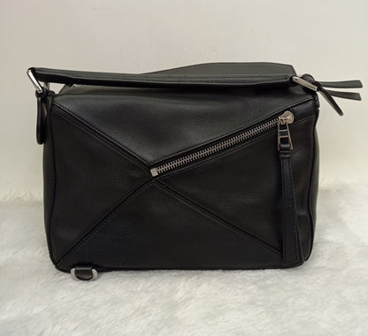 Loewe Puzzle Small Black SHW 2017