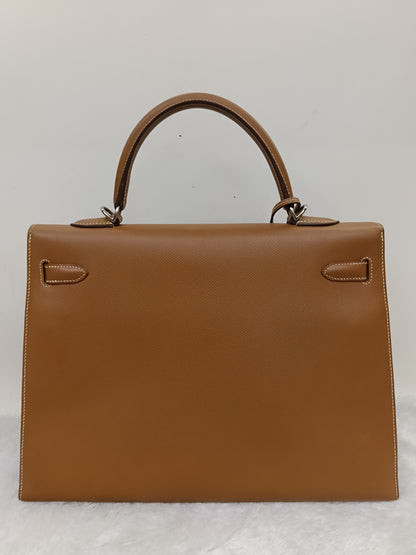 K35 Epsom Sellier Gold PHW #J square
