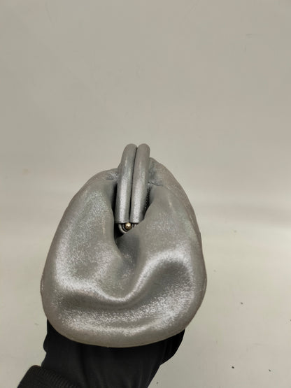 Chanel Timeless Clutch Metallic Silver GHW #15