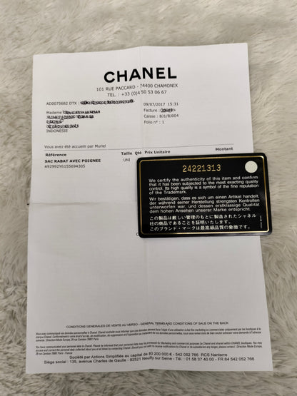 Chanel Coco Handle Large Caviar Black GHW #24