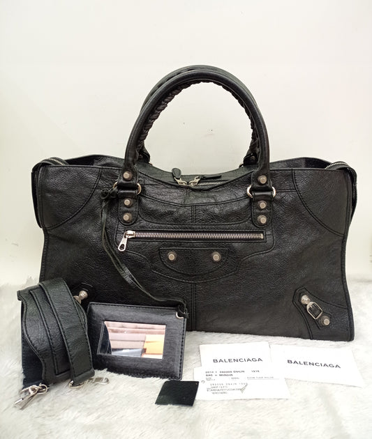 Balenciaga PT Giant Black SHW 2014