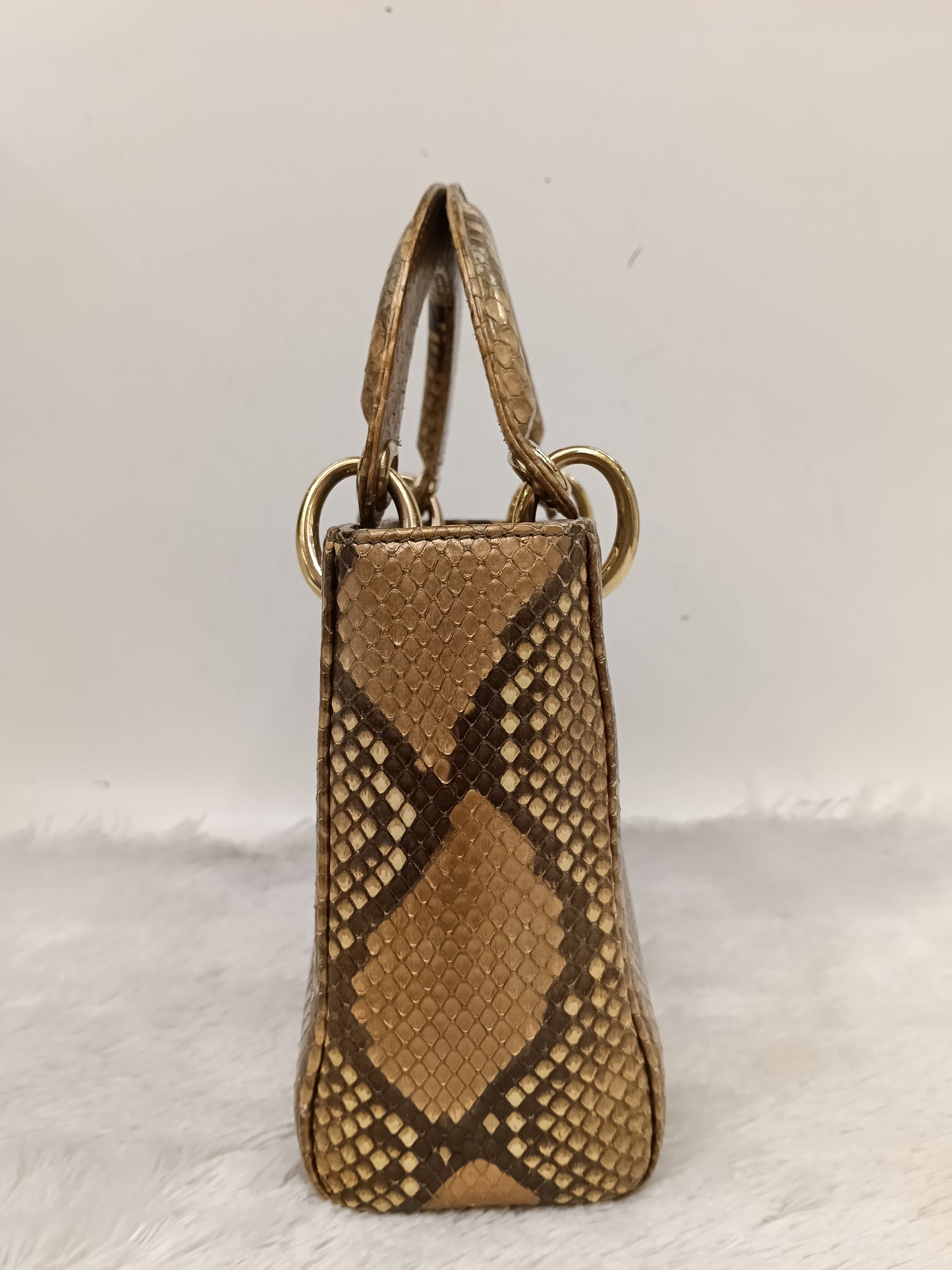 Lady Dior Mini Python GHW 2019