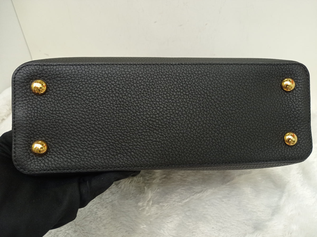LV Capucines PM Taurillon Noir 2019