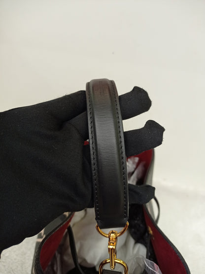 LV Neo Noe MM Monogram Empreinte Noir Creme 2022 (CHIP)