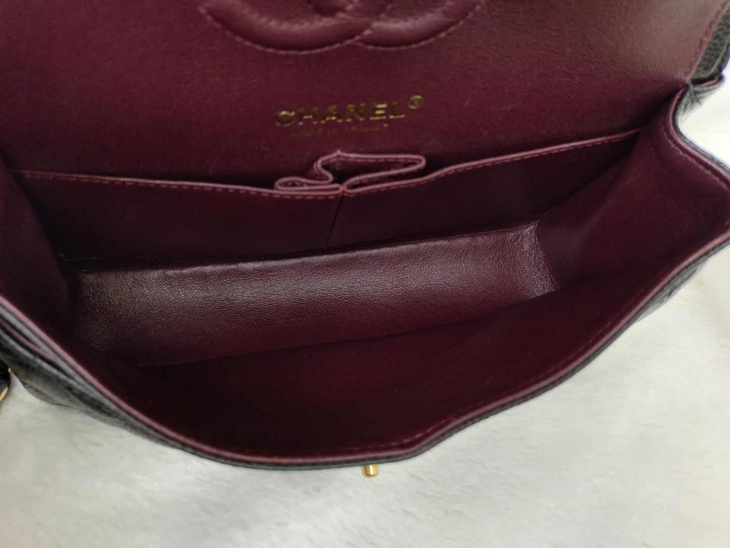Chanel Small Caviar Black GHW DF #31