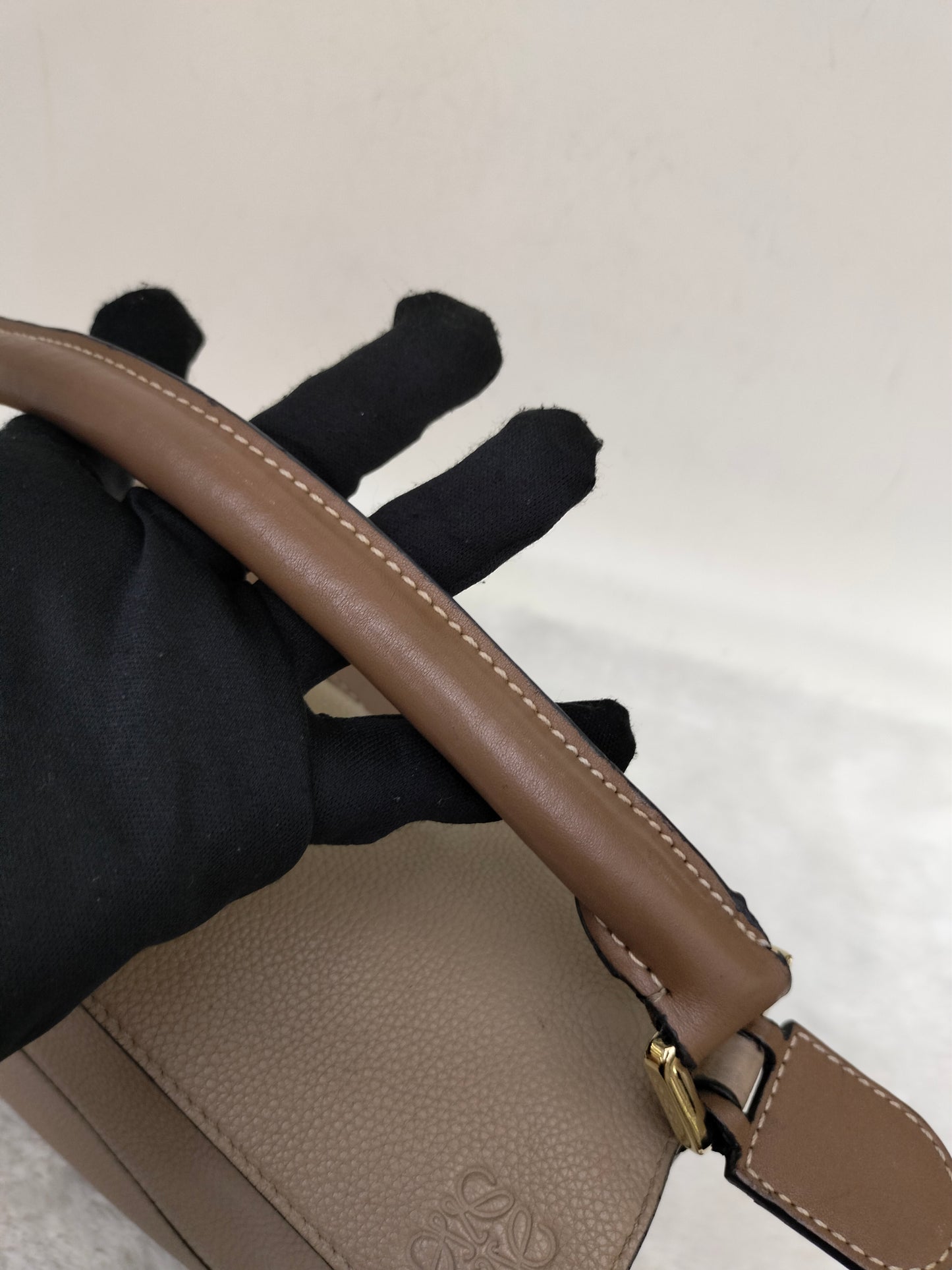 Loewe Puzzle Small Grained Sand Mink GHW 2019