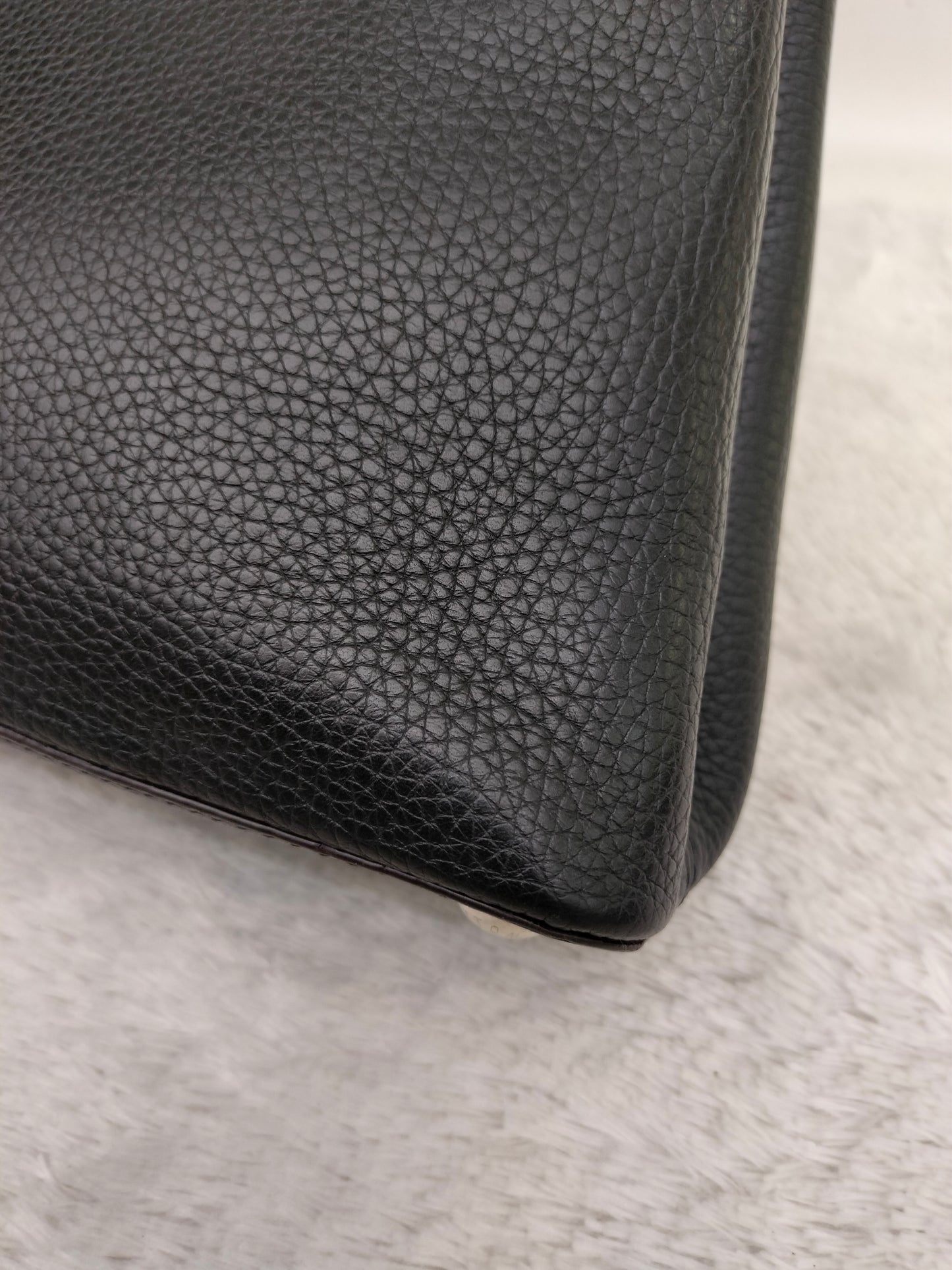 LV Capucines BB Black Handle Python 2018