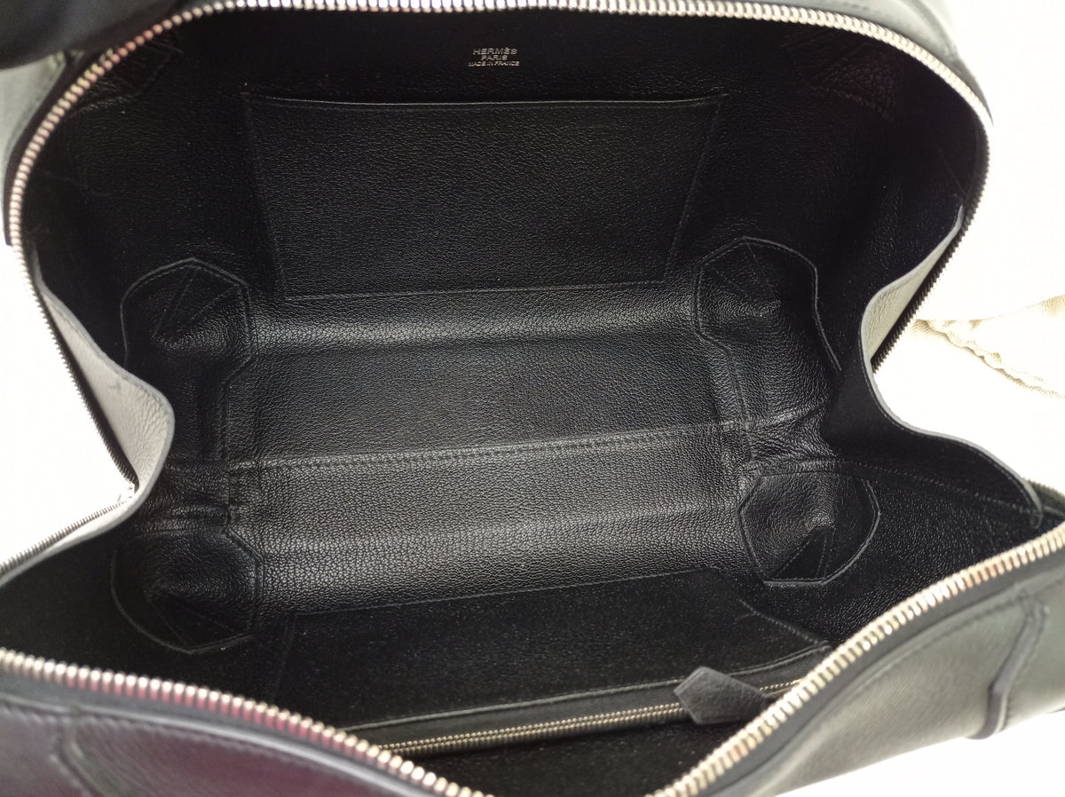 Hermes Sac Maxibox 29 Evergrain Noir PHW #T