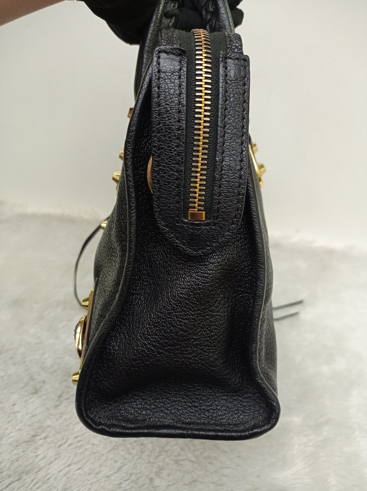 Balenciaga Small City Edge Black GHW 2020
