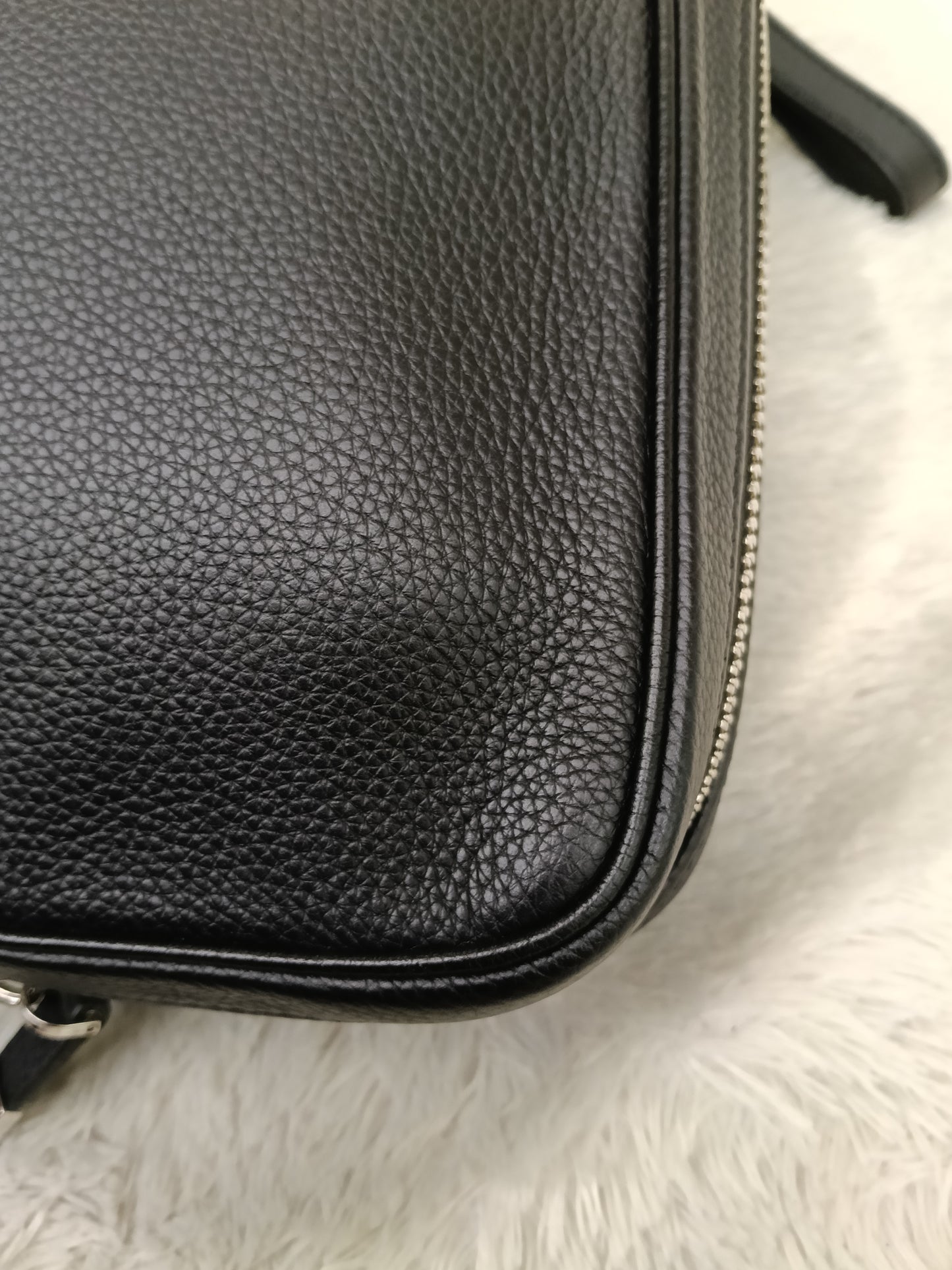 Dior Homme Clutch Grained Black SHW 2017