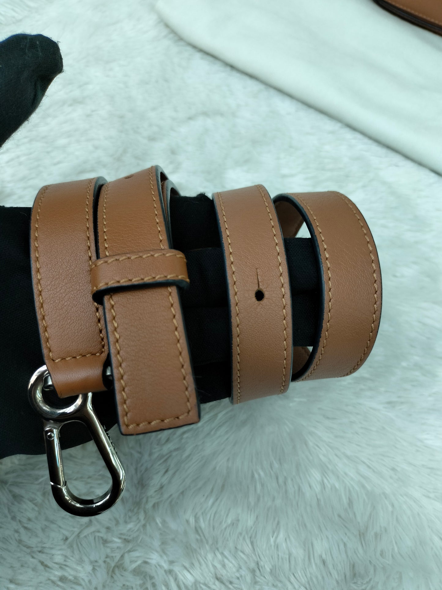 Loewe Puzzle Small Tan SHW 2019