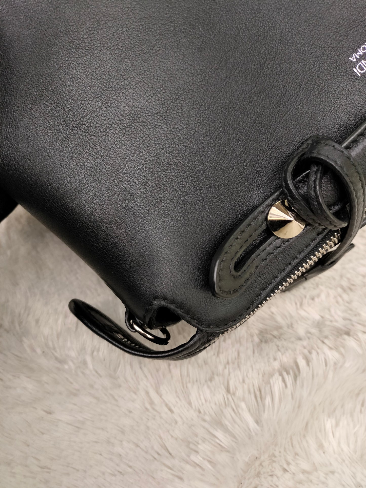 Fendi BTW Medium Black SHW 2016