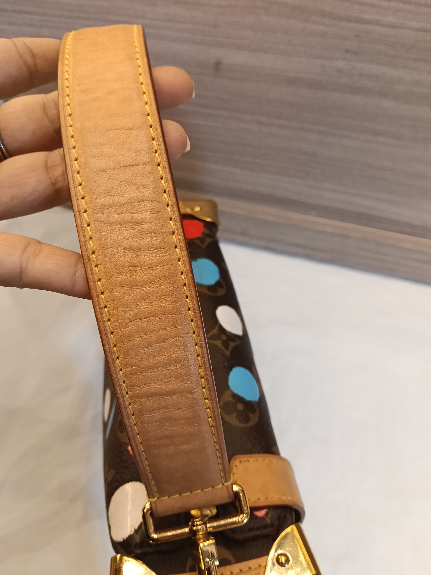 LV X Yayoi Kusama Side Trunk MM Monogram 3D Dots (CHIP)