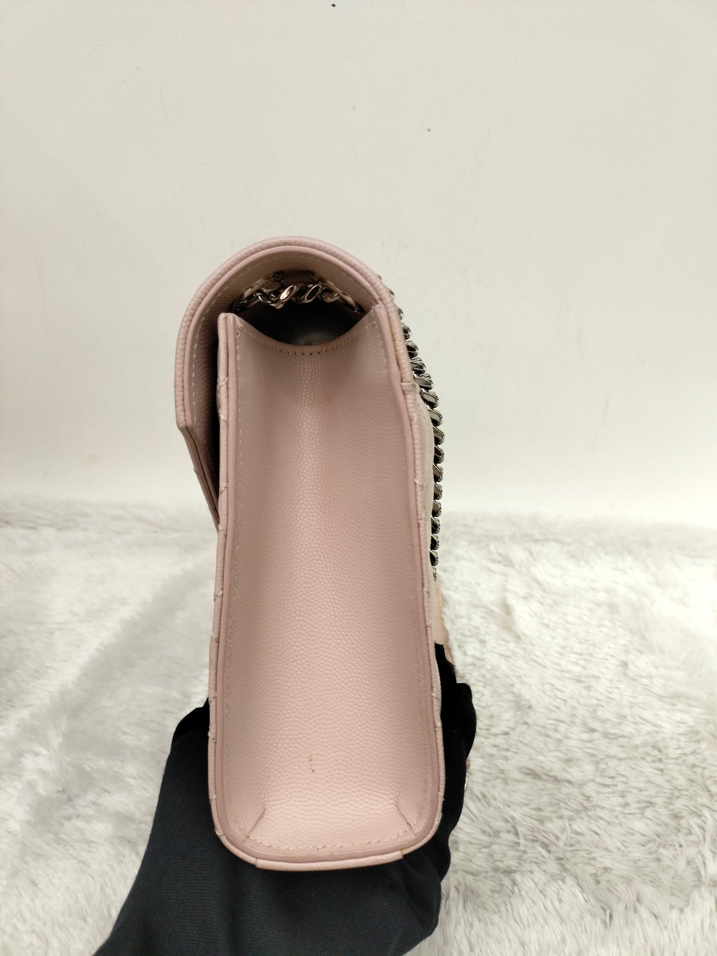 YsL Envelope Medium Grained Marble Pink SHW 2018