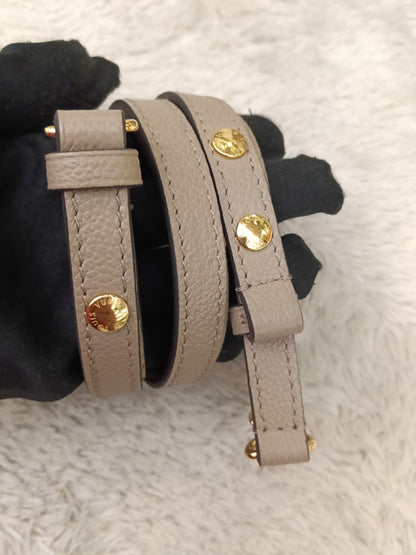 LV Neo Noe MM Monogram Empreinte Tourterelle Creme (CHIP)