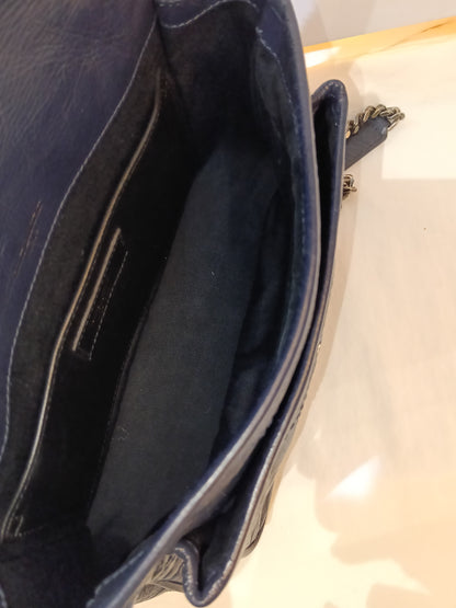 YsL Niki Baby Calfskin Navy RHW 2018