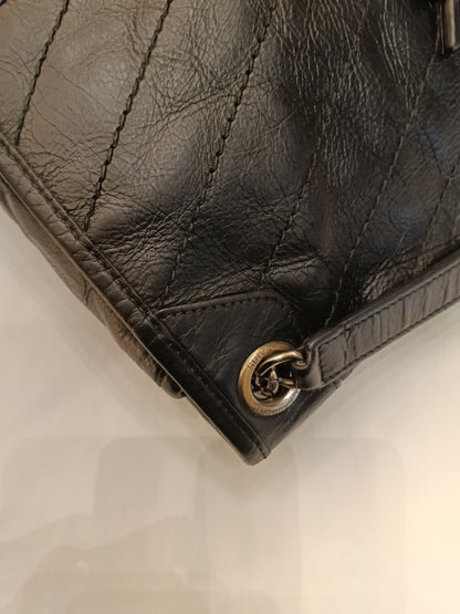 YsL Niki Medium Calfskin Black RHW 2018