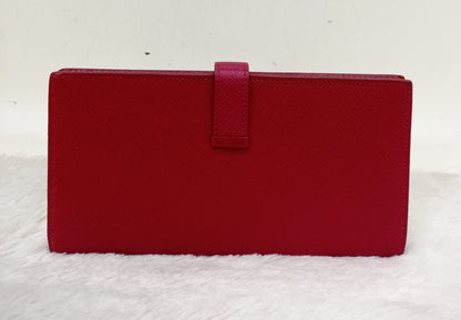 Hermes Bearn Wallet Epsom Rubish PHW #T