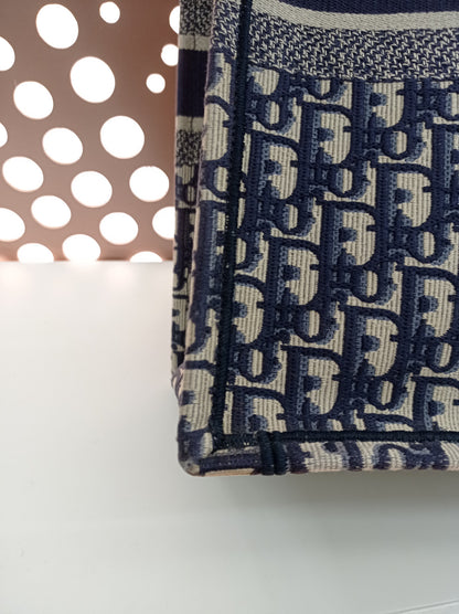 Dior Book Tote Large Oblique Navy 2019