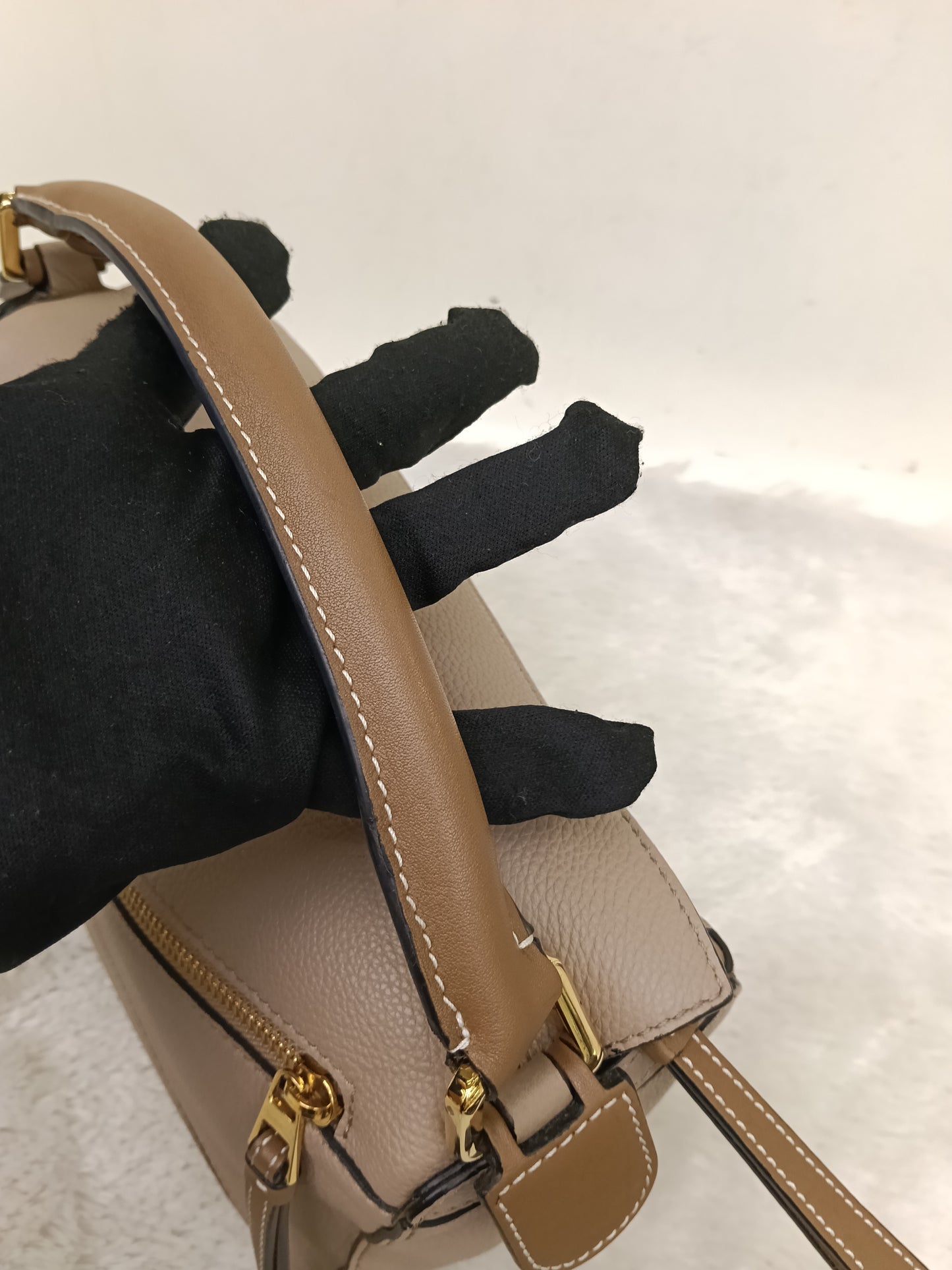 Loewe Puzzle Small Grained Sand Mink GHW 2020