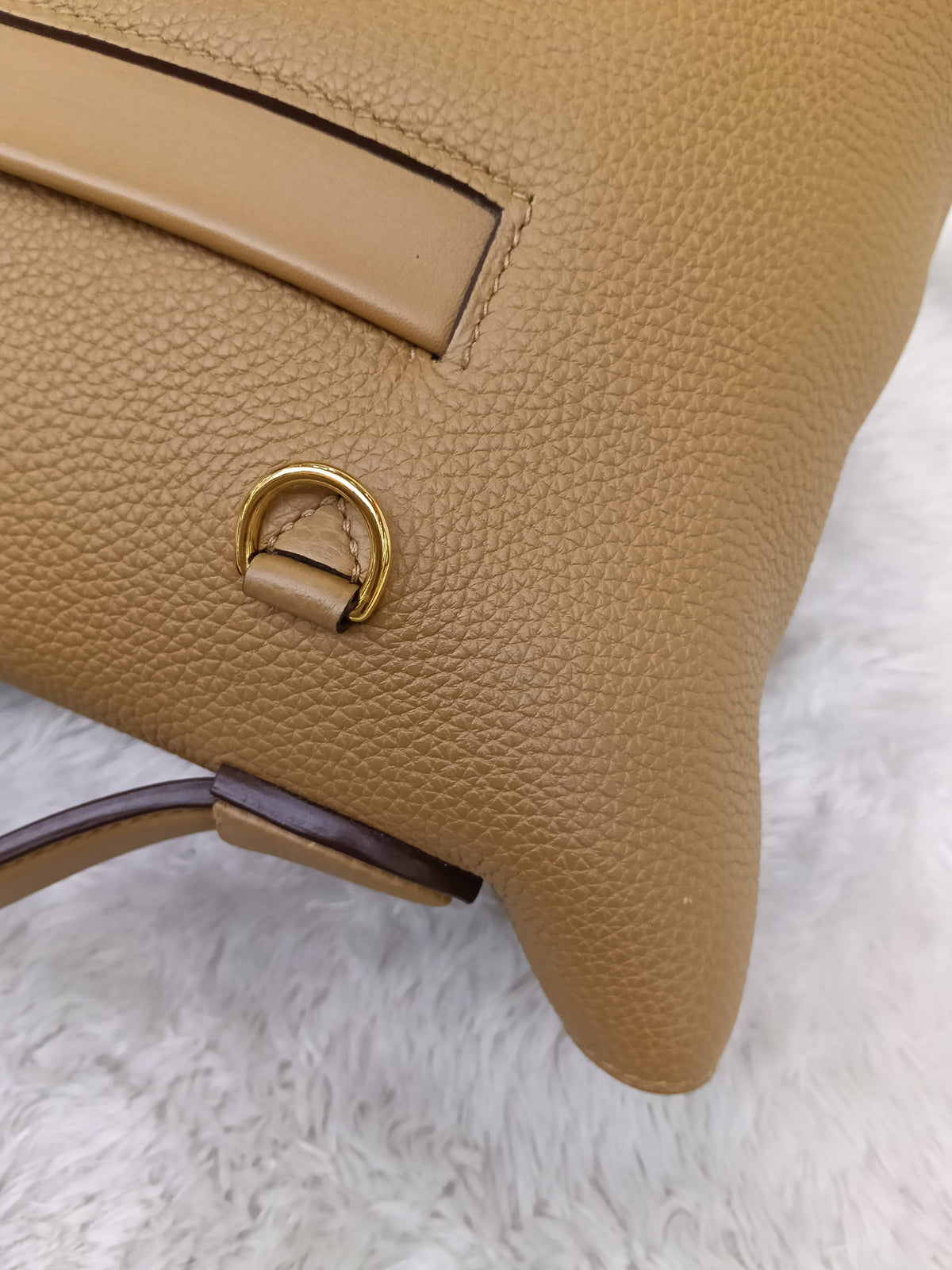 Hermes 2424 29 Togo Biscuit Alezan GHW #Z