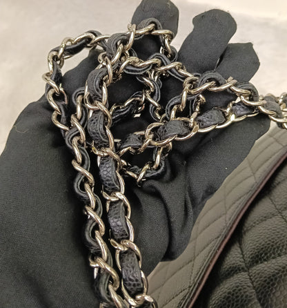 Chanel Medium Caviar Black SHW DF #21