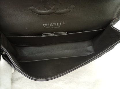 Chanel Medium Lamb Black SHW DF #16