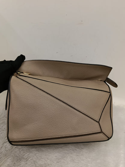 Loewe Puzzle Small Grained Sand Mink GHW 2020