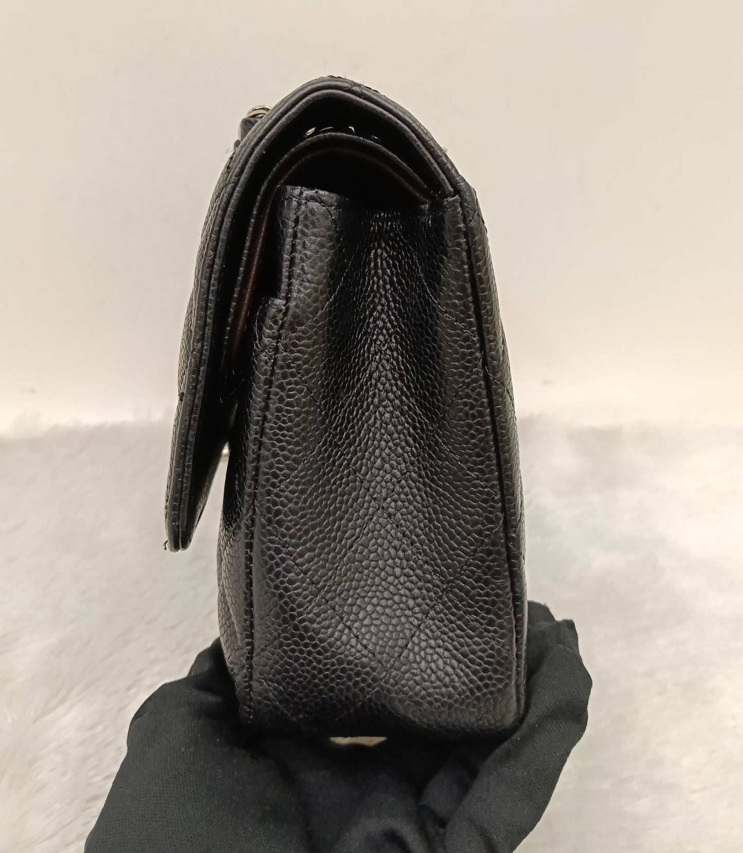 Chanel Medium Caviar Black SHW DF #21