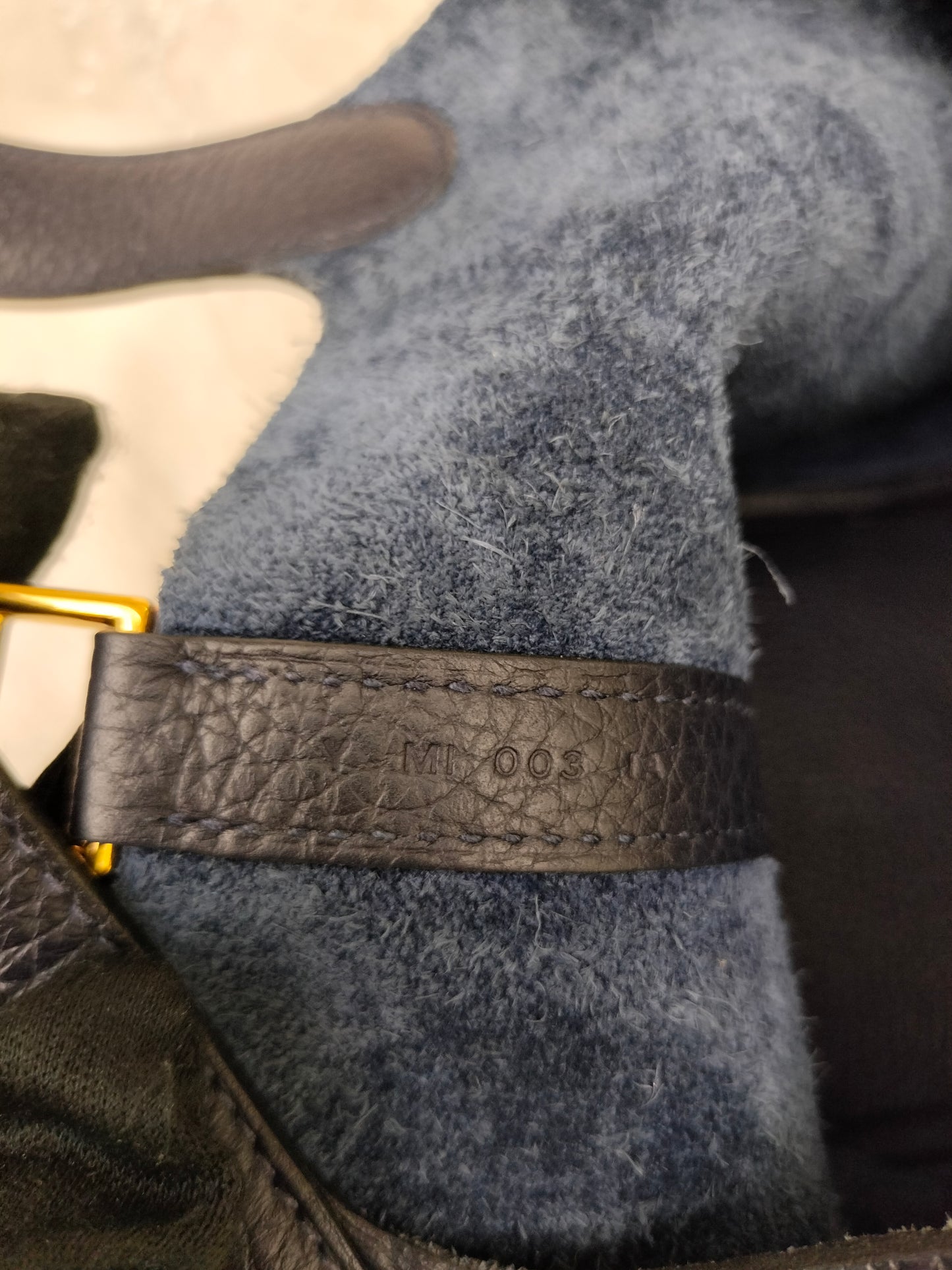 *Neverbeen Used* Picotin Lock 18 Clem Bleu Indigo GHW #Y