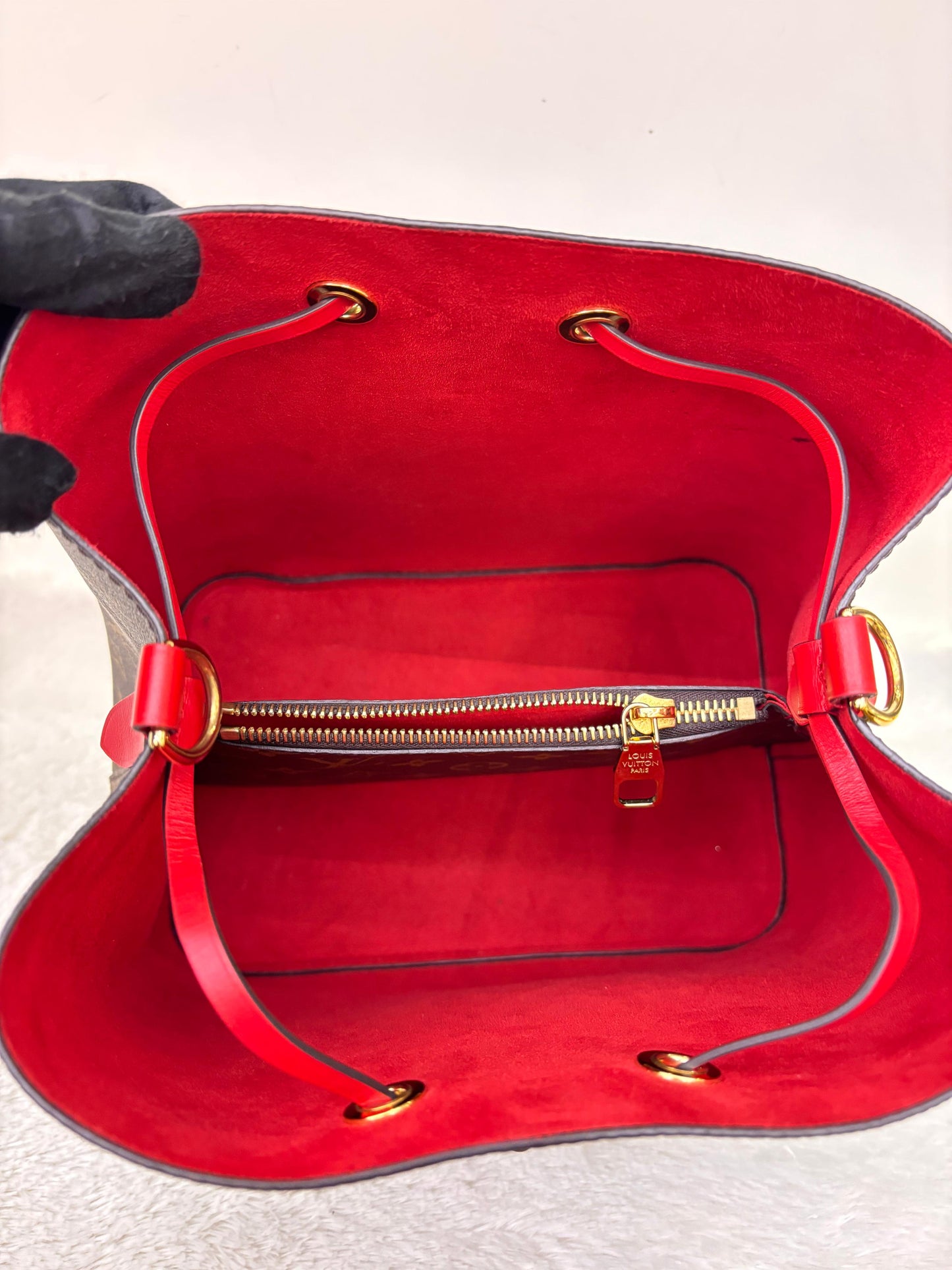 LV Neo Noe MM Monogram Coquelicot 2024 (CHIP)