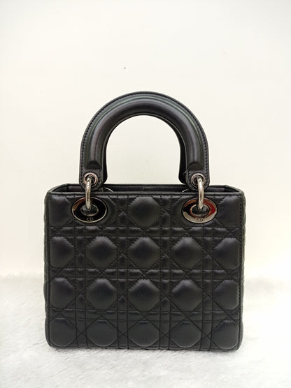 Lady Dior Small Lamb Black RHW 2021