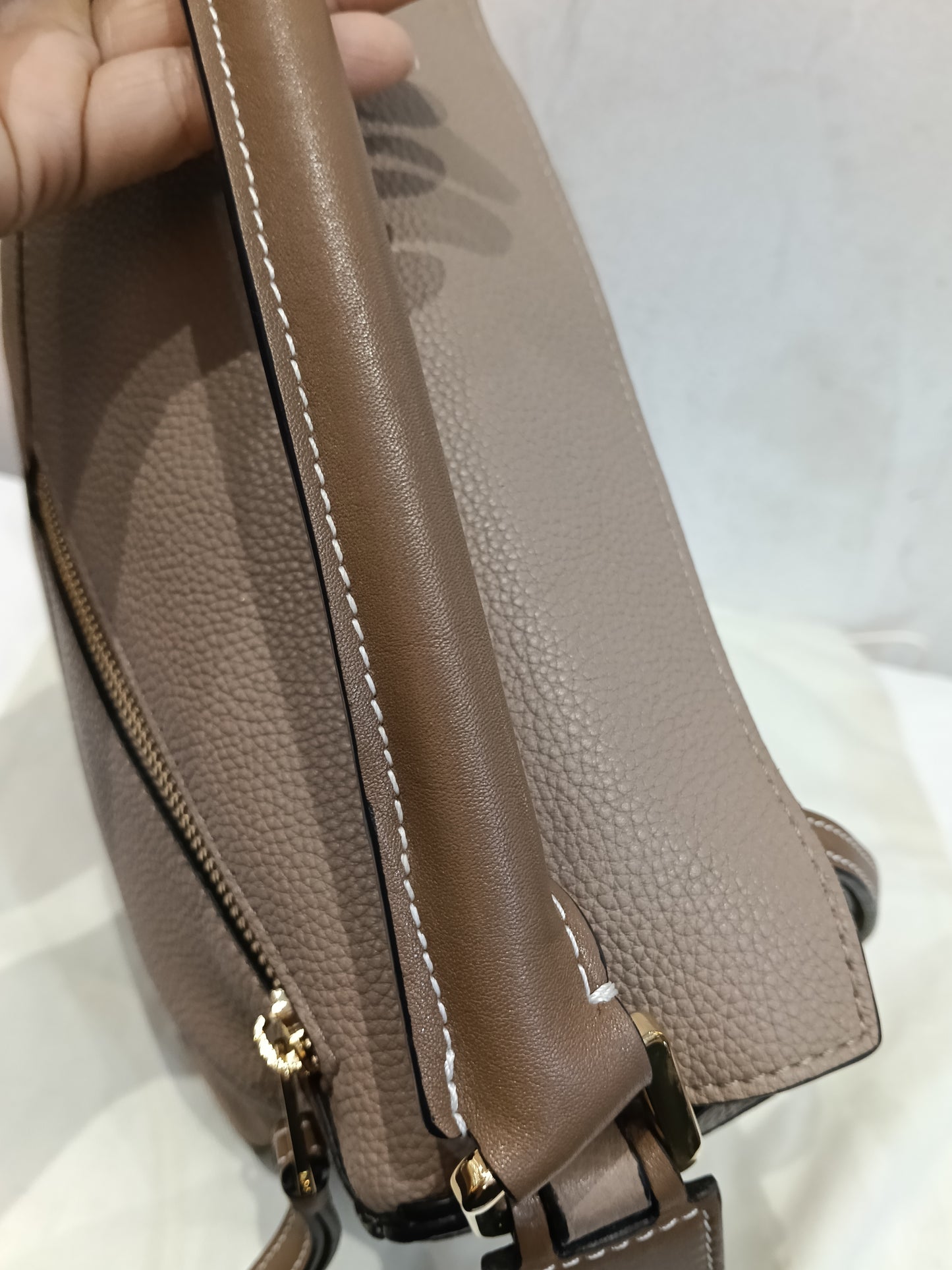 Loewe Puzzle Small Grained Sand Mink GHW 2020