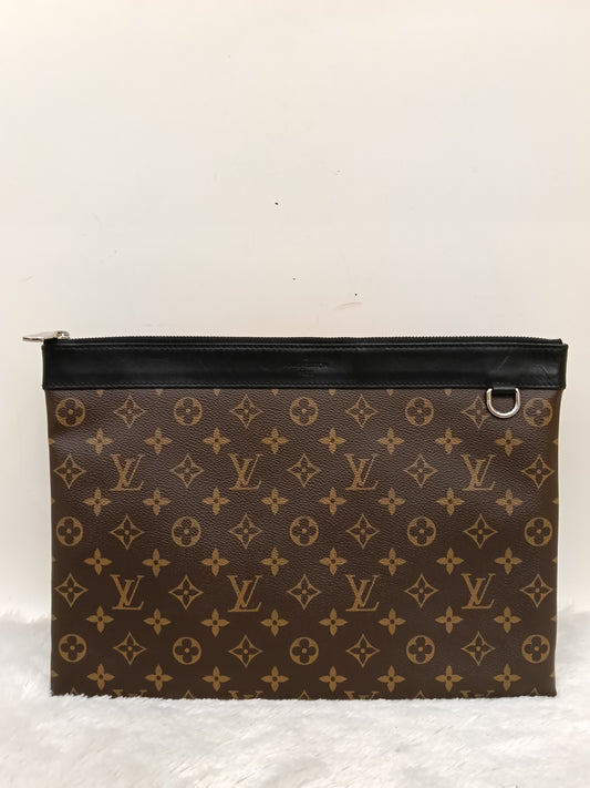 LV Pochette Discovery GM Monogram Macassar 2020